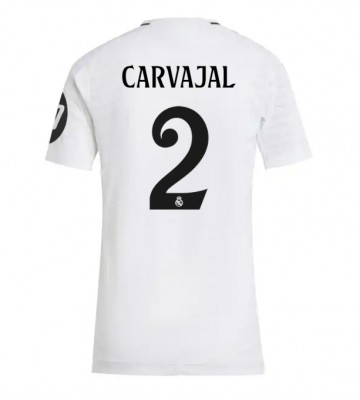 Real Madrid Daniel Carvajal #2 Hemmatröja Dam 2024-25 Kortärmad